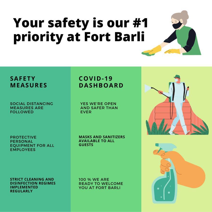Fort Barli - A 16Th Century Castle Exterior photo